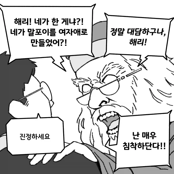 해리포터와 TS의 돌.manwha