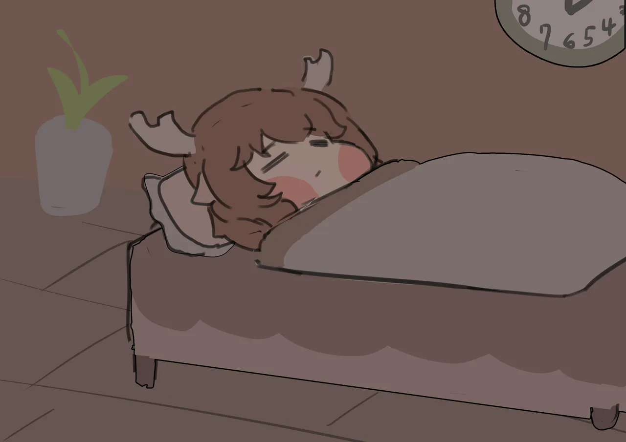 트릭컬)혼난 뒤의 밤.manhwa · 2번째 이미지