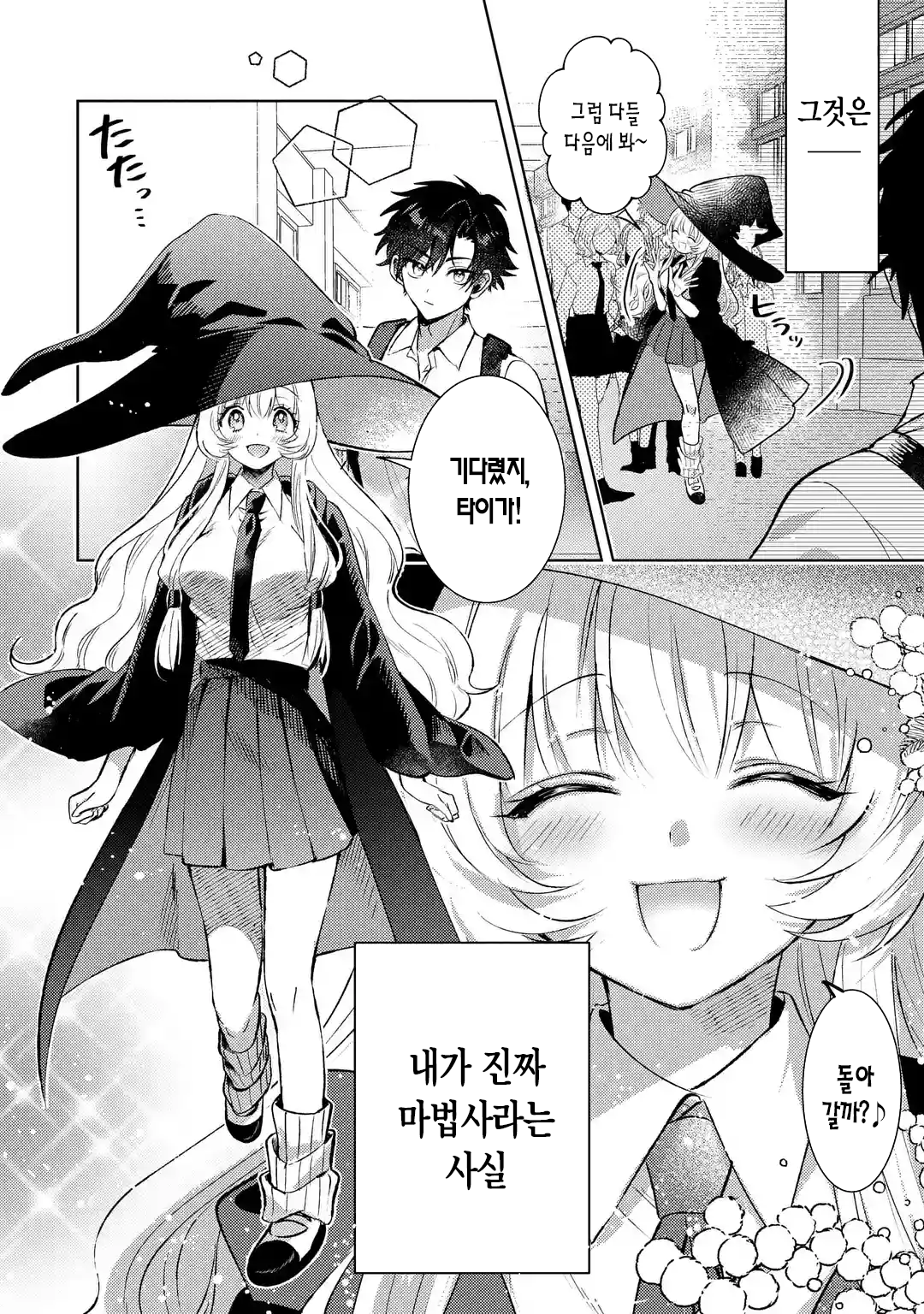 가짜인척 하는 진짜 마법사 만화 manhwa · 2번째 이미지