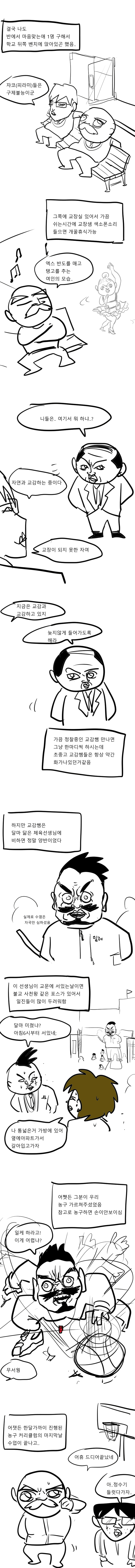 명작주의)증조할배, 고교농구의 추억...manhwa · 2번째 이미지