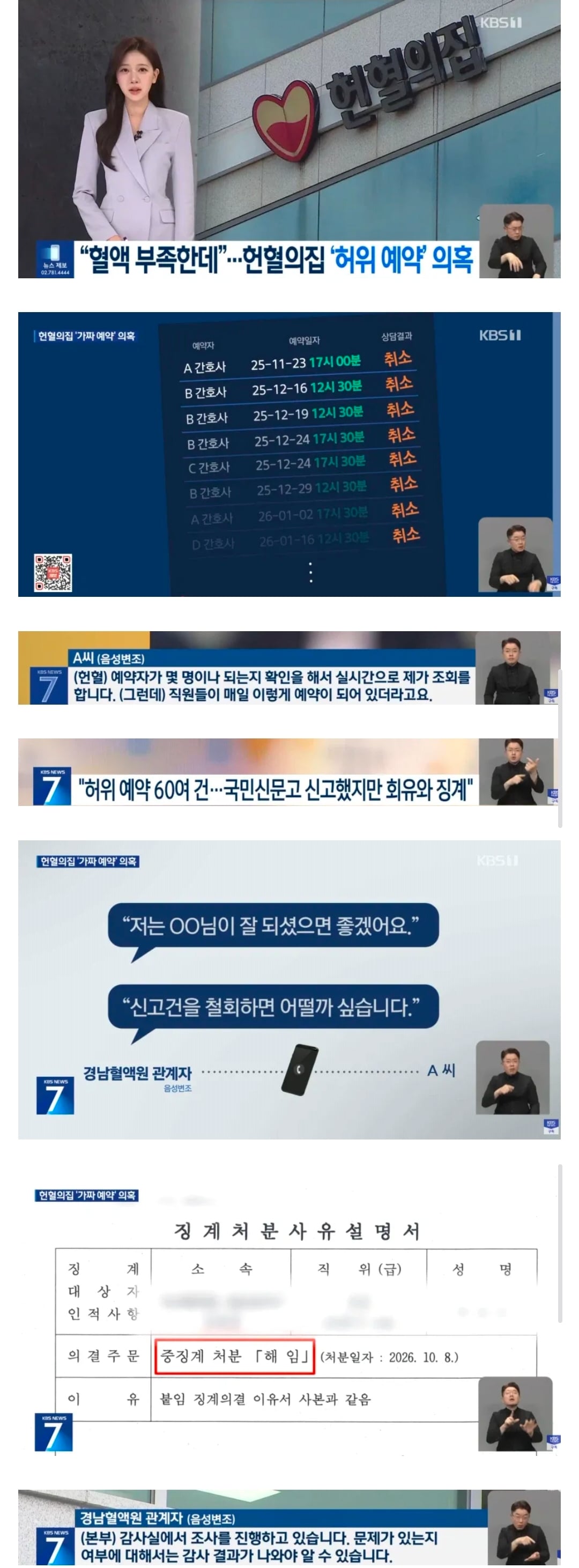 혈액 부족하다던 헌혈의 집 근황...news