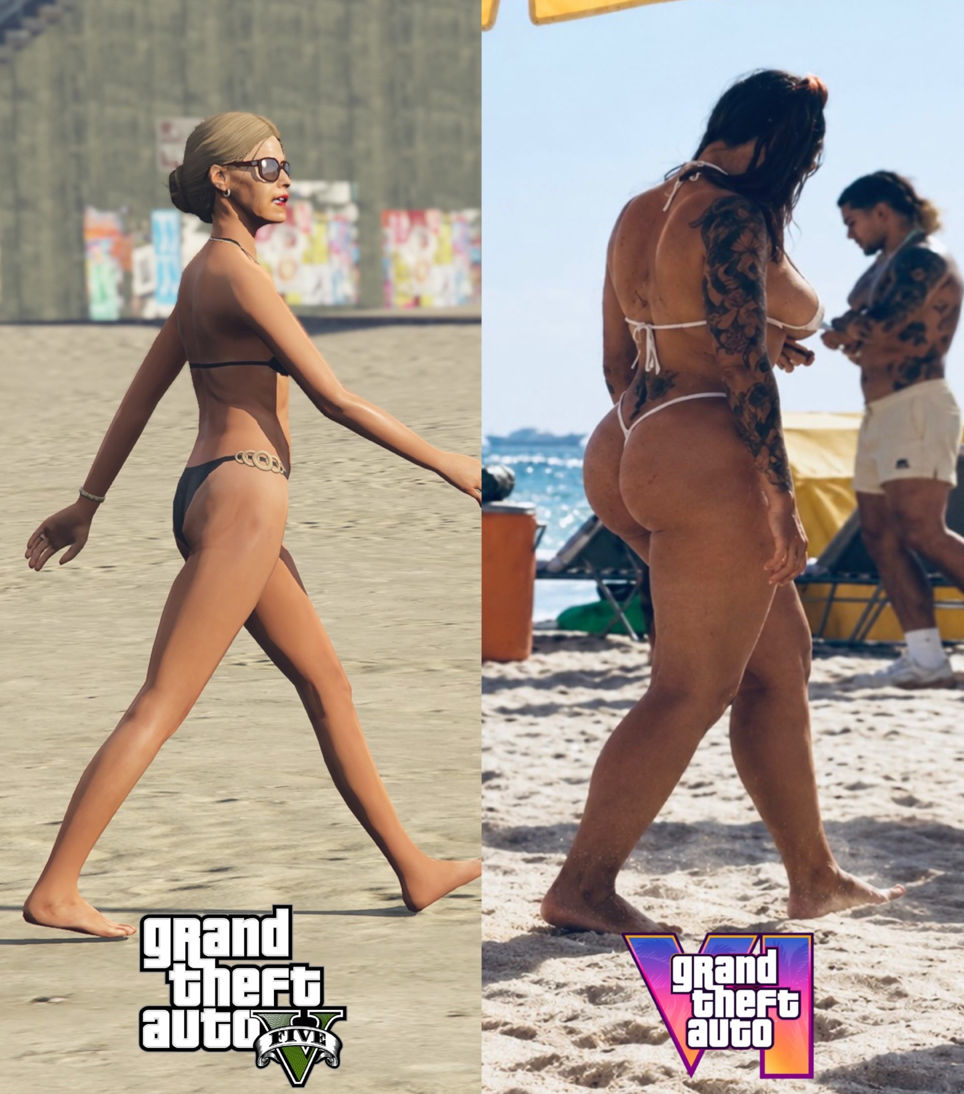 GTA5 여캐 vs GTA6 여캐