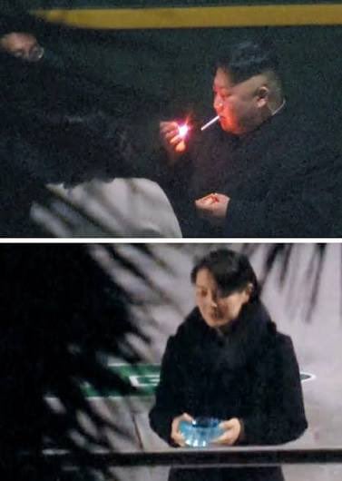 의외로 AI가 아닌 김정은이랑 김여정 짤