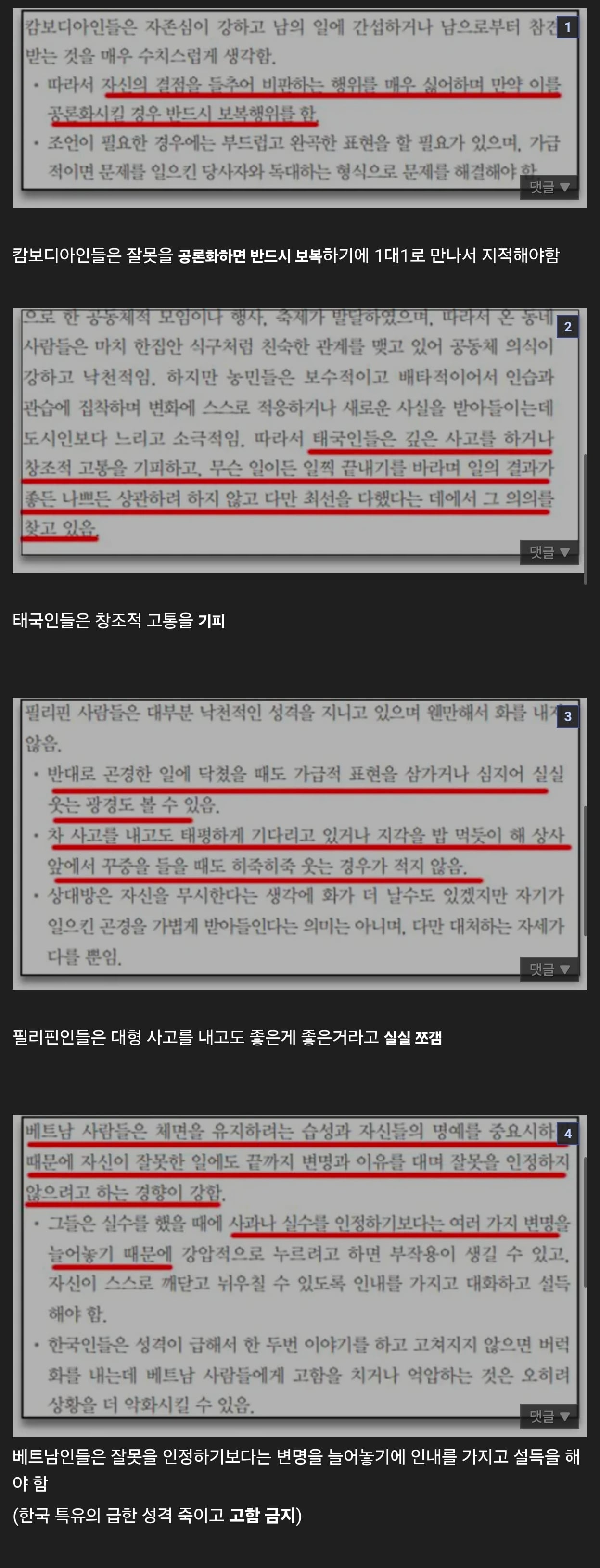 법무부피셜 동남아인 다루는 법 · 1번째 이미지