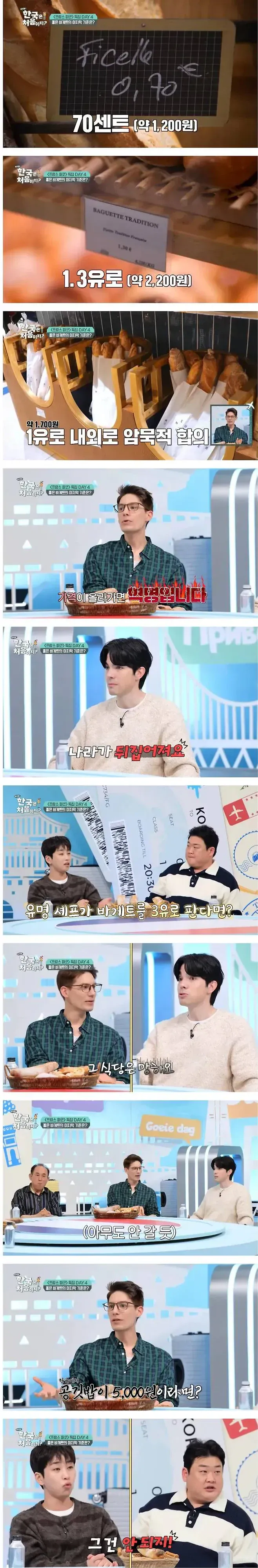 프랑스에서 바게트가 비싸면 안되는 이유