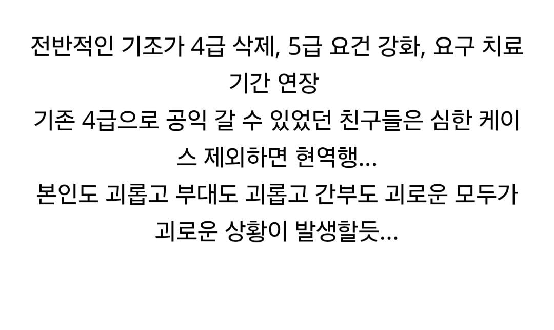 병무청, 정신과 사회복무 OR 면제 더욱 엄격하게 바꾼다.jpg · 3번째 이미지