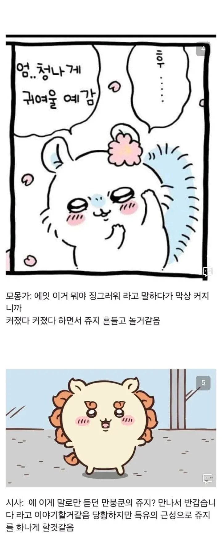먼작귀한테 자지를 보여준 만붕이 · 3번째 이미지
