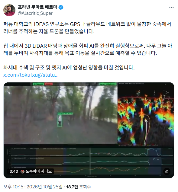 산에서 실종되더라도 구할 수 있는 AI · 1번째 이미지