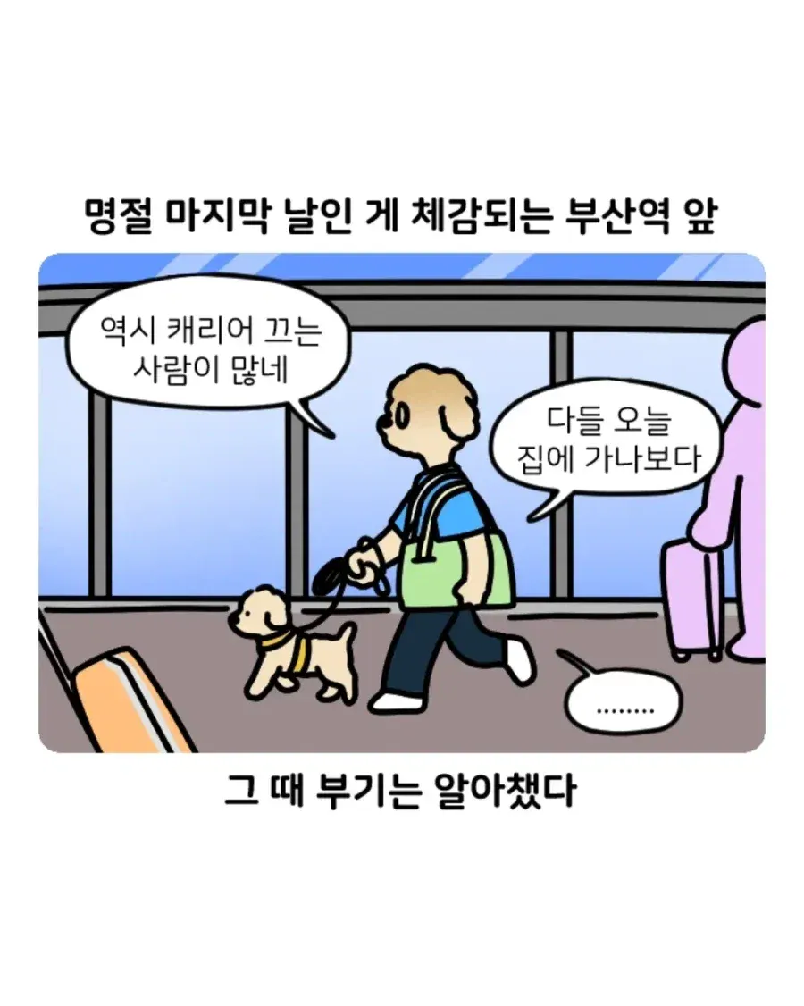 부캉이 보러갔다가 부산 택시 경험한 만화.Manhwa · 5번째 이미지