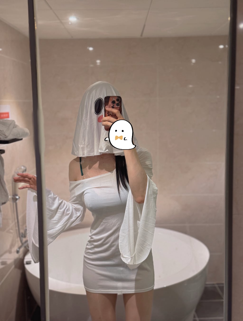 여장) 할로윈 유령 코스프레 · 1번째 이미지