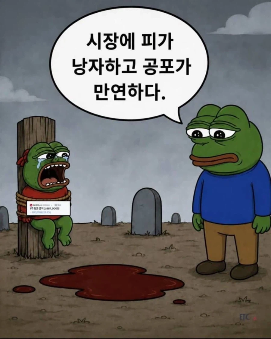 시장에 피가 낭자하고 공포가 만연하다 · 3번째 이미지
