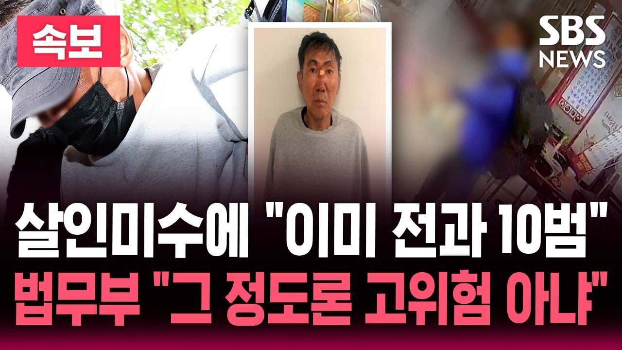 인천 흉기 난동범 법무부,"그 정도론 고위험 아냐" · 1번째 이미지