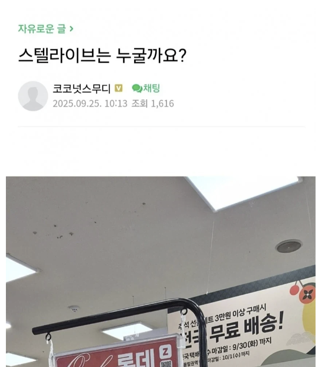 맘카페의 버튜버 인식