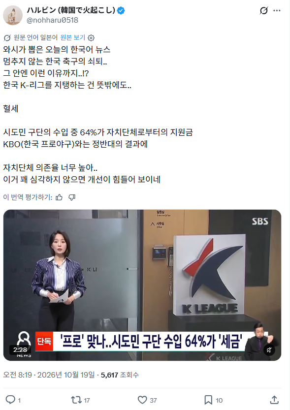 한국축구, 국민 혈세로 운영되고 있었다.jpg · 1번째 이미지