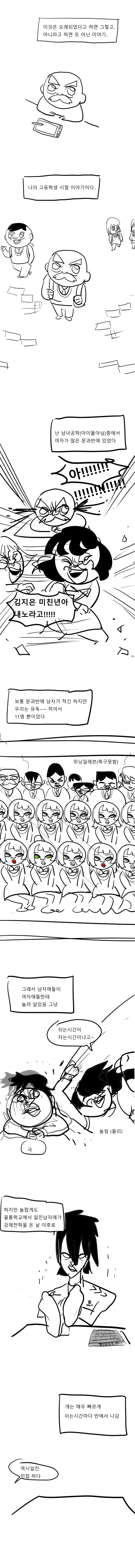 명작주의)증조할배, 고교농구의 추억...manhwa · 1번째 이미지