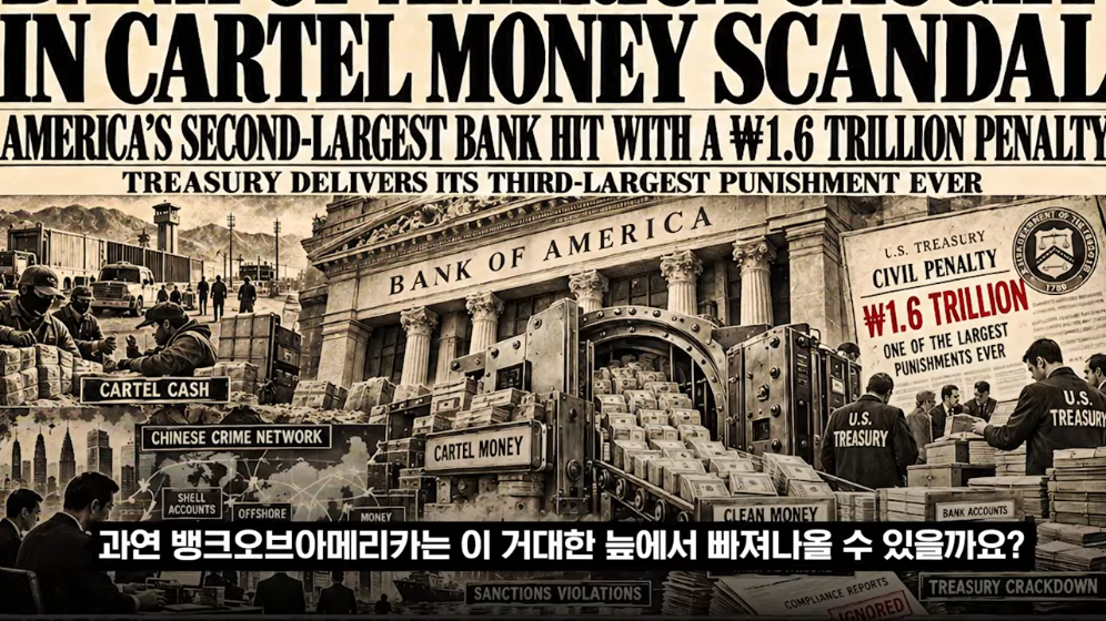 👉 불법 자금 돈세탁 딱걸렸다! 뱅크오브아메리카의 최후 💥 · 32번째 이미지