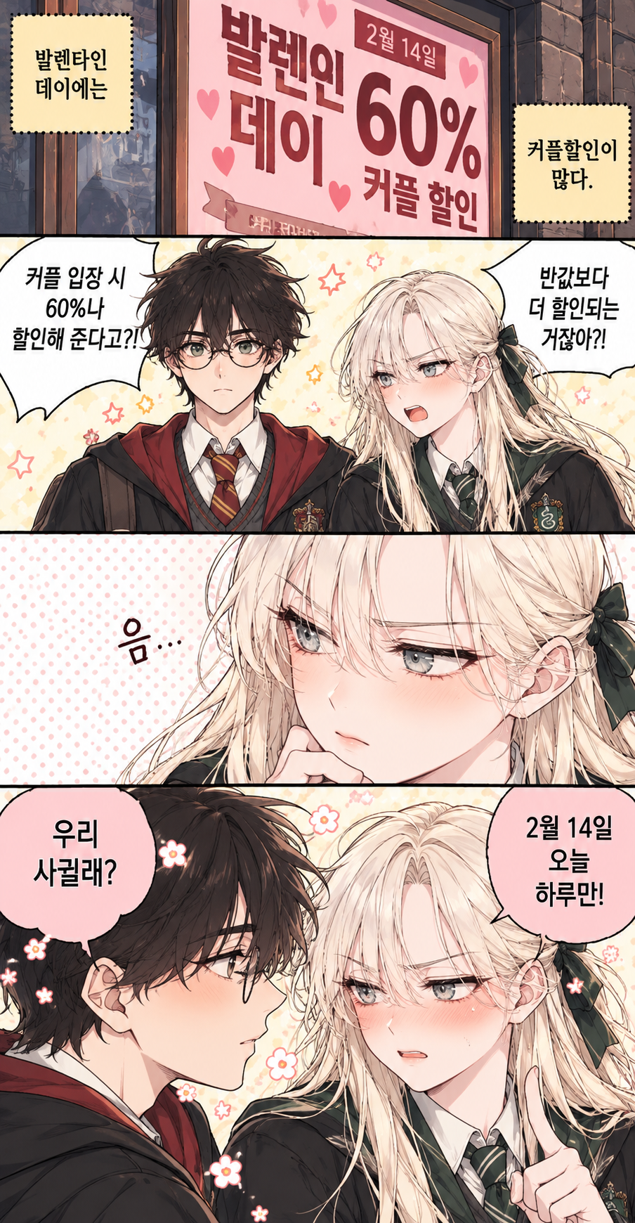 TS 말포이)우리 오늘 하루만 사귈래?.manwha