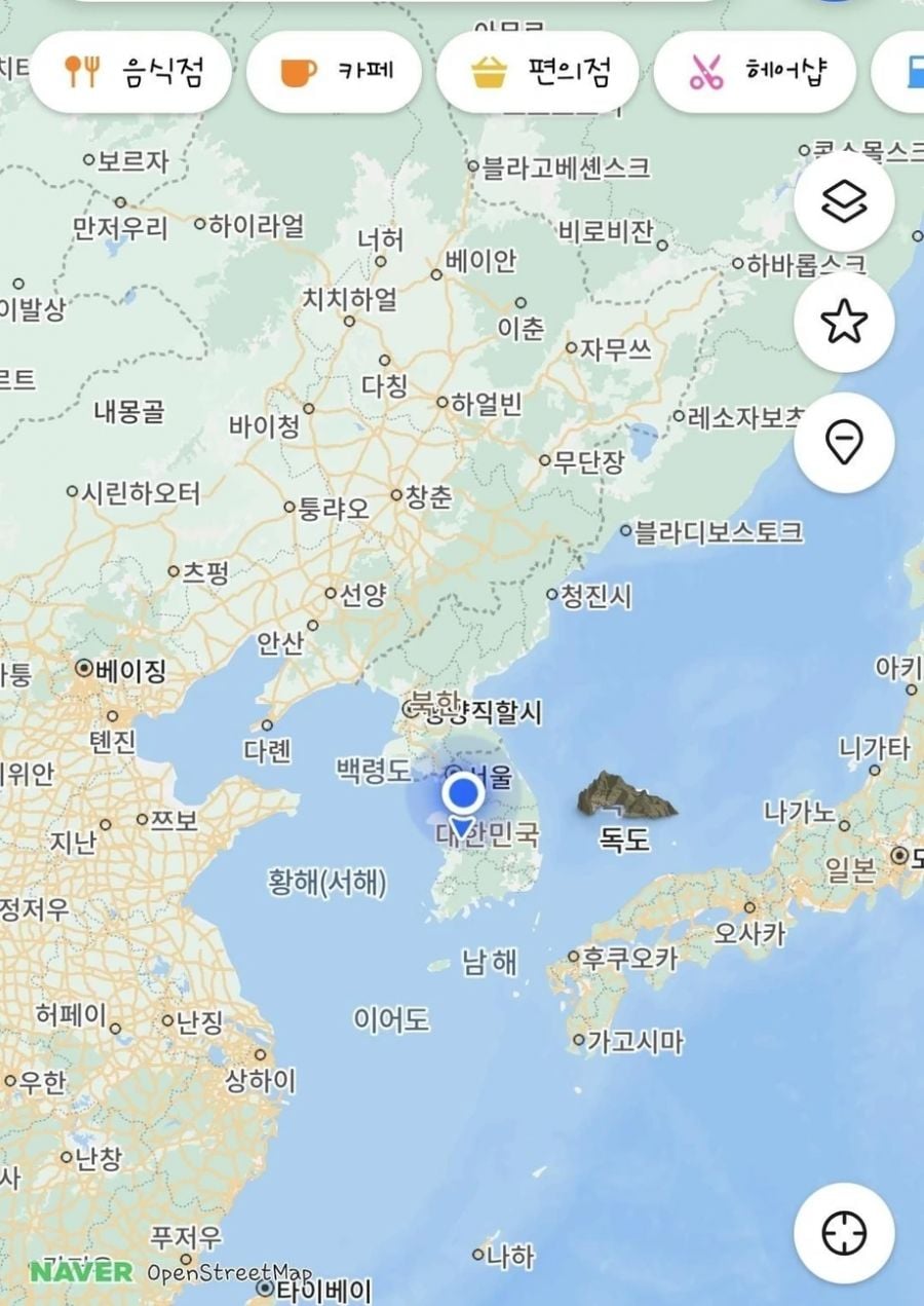 네이버지도 근황 · 1번째 이미지