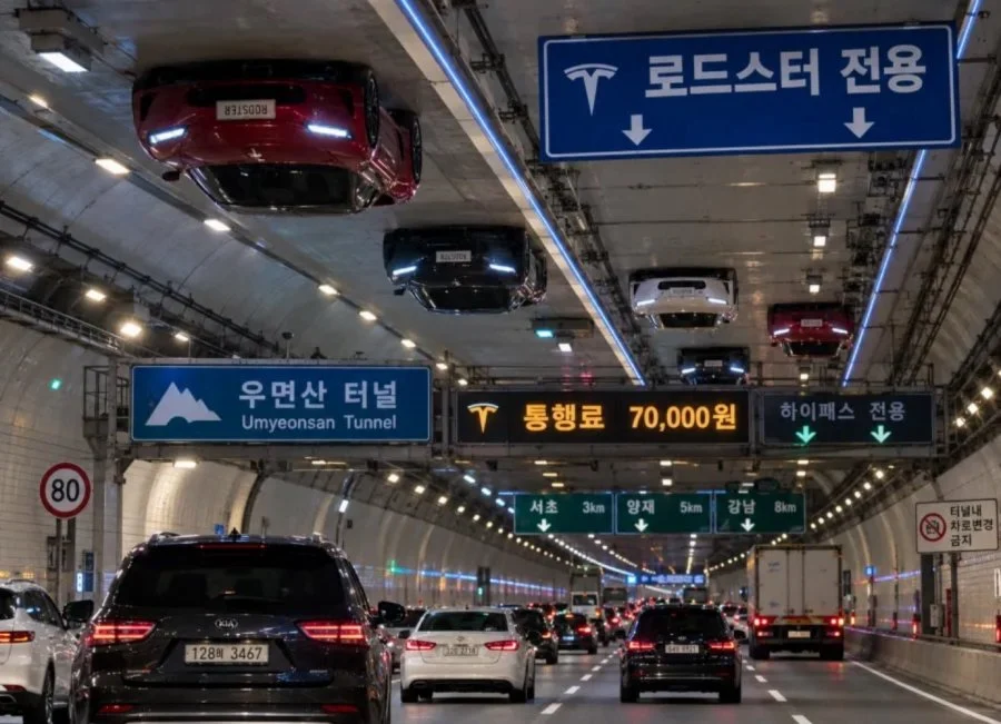 테슬라, 로드스터 전용도로 · 1번째 이미지