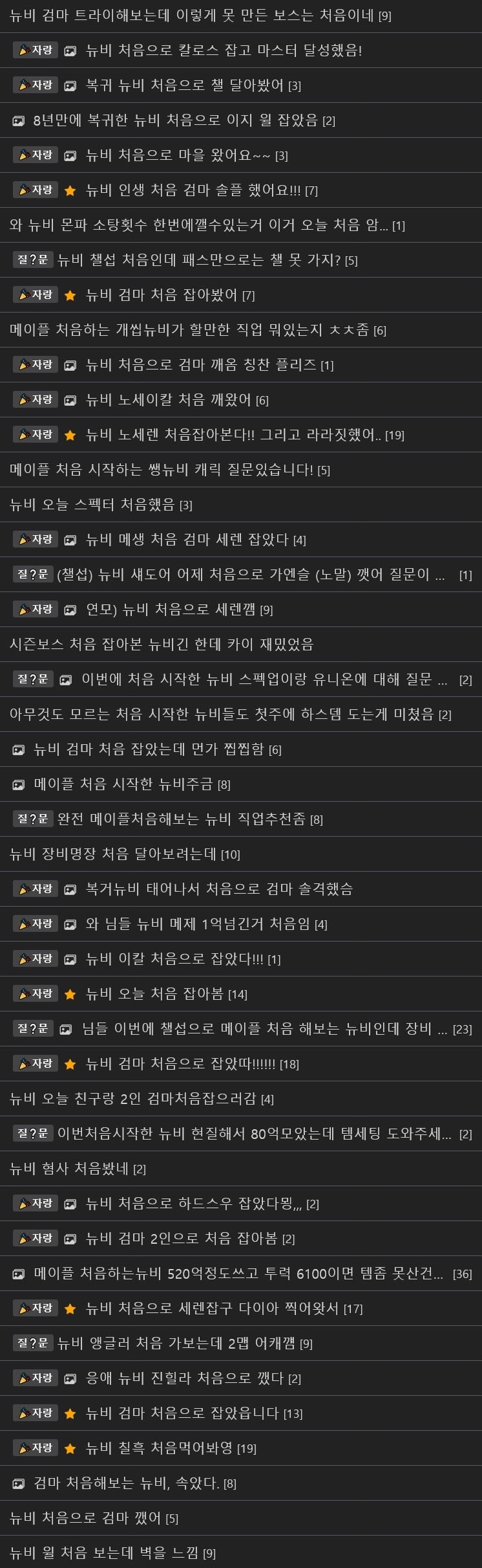 신창섭의 정상화 2년차, 간단히 훑어보는 메이플스토리 근황 · 12번째 이미지