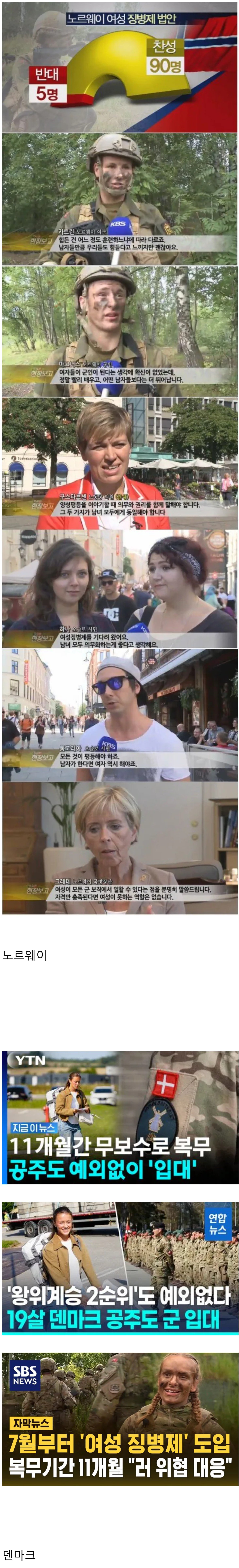세계에서 남녀평등지수 1,2등 하는 나라들.jpg
