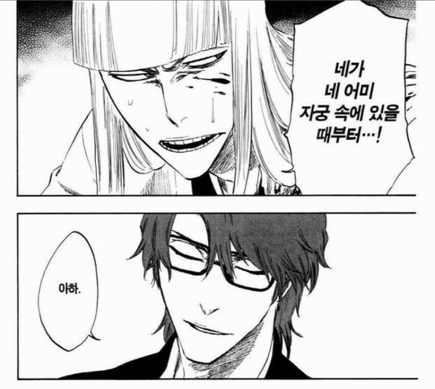 의외로 블리치에서 말싸움 못 하는 캐릭