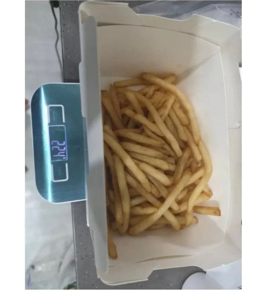 감자튀김 1kg 시켰는데 양이 이게 맞나요?.JPG · 2번째 이미지