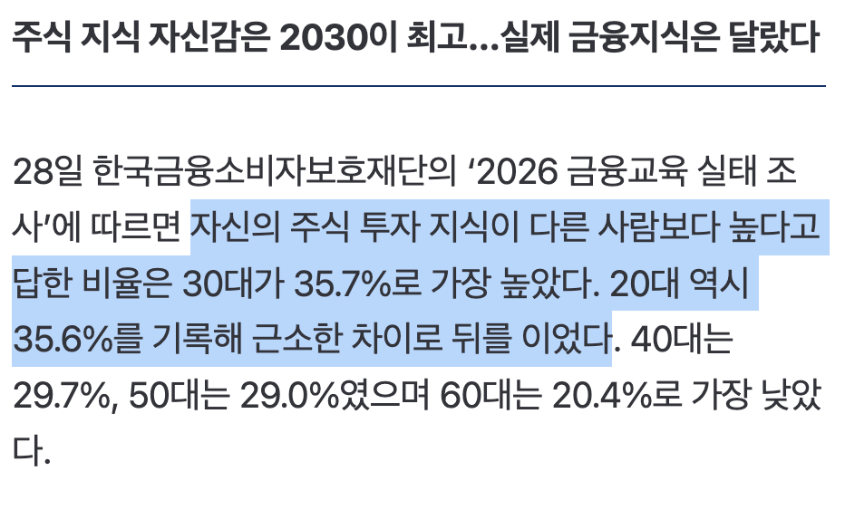 📈 “나 정도면 주식 좀 하지” 자신만만한 2030 특징 · 3번째 이미지