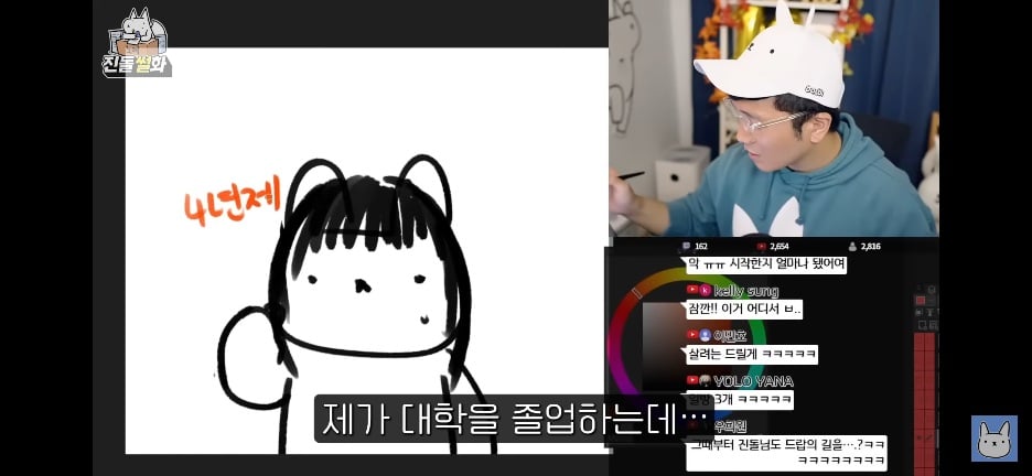 한 웹툰 작가가 대학을 오래 다니게 된 이유 · 28번째 이미지
