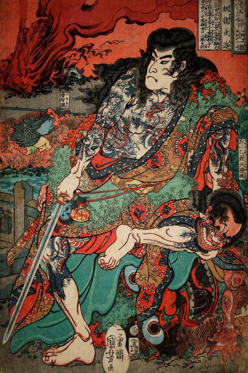 19세기 에도시대 일본화가의 그림실력. · 10번째 이미지
