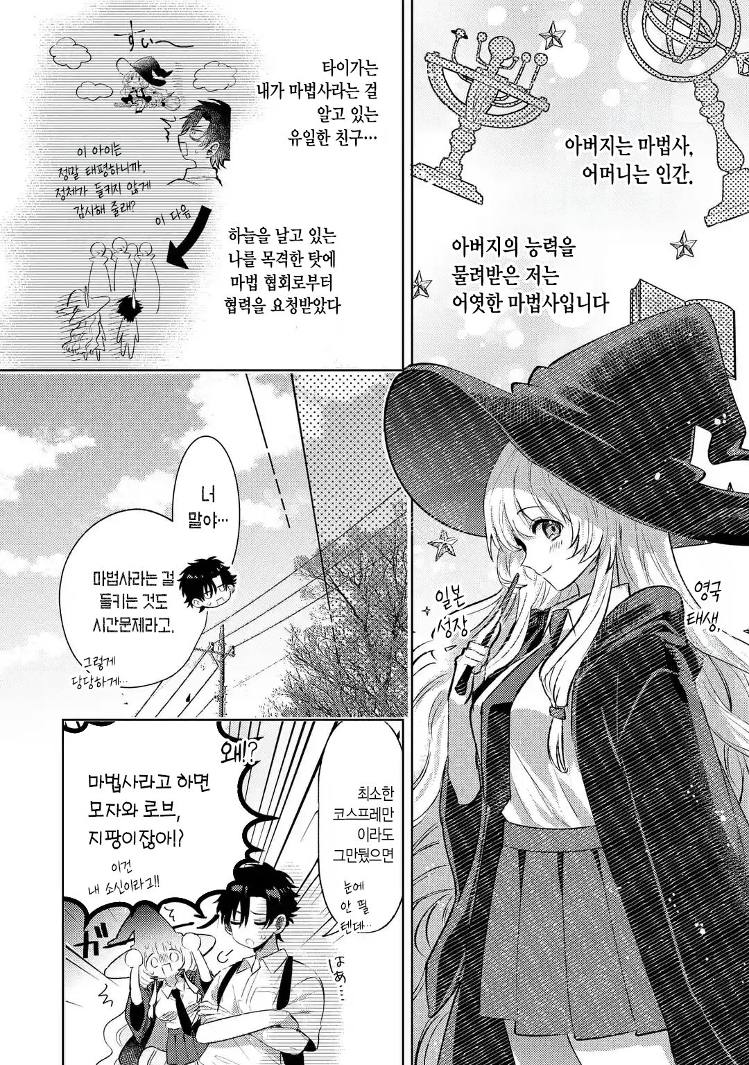 가짜인척 하는 진짜 마법사 만화 manhwa · 4번째 이미지
