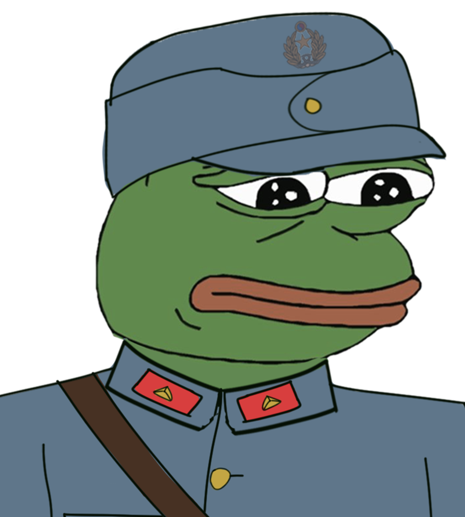 창작) 한국광복군 군복을 입은 페페 짤.jpg · 2번째 이미지