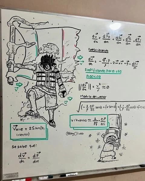 원피스로 물리학 가르치는 고등학교 선생님 · 3번째 이미지