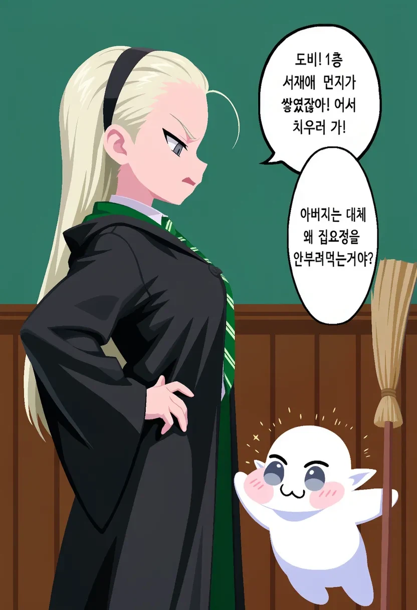TS말포이)"내가 이렇게 막 부려먹는 못된 악역영애다" · 1번째 이미지