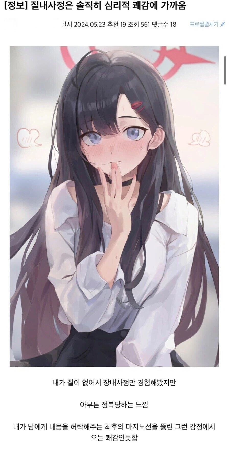 19?)디시인이 알려주는 쾌감