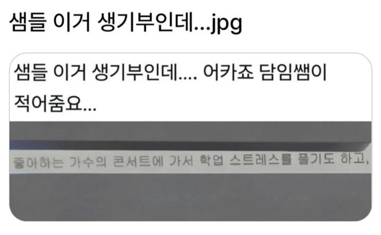 당황스러운 생기부 모음.jpg · 1번째 이미지