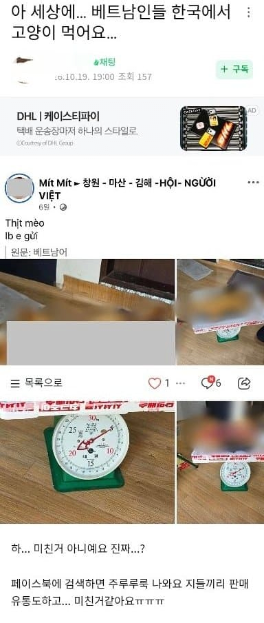 오우...고양이 고기먹는 베트남 아저씨들ㄷㄷㄷ.jpg · 1번째 이미지