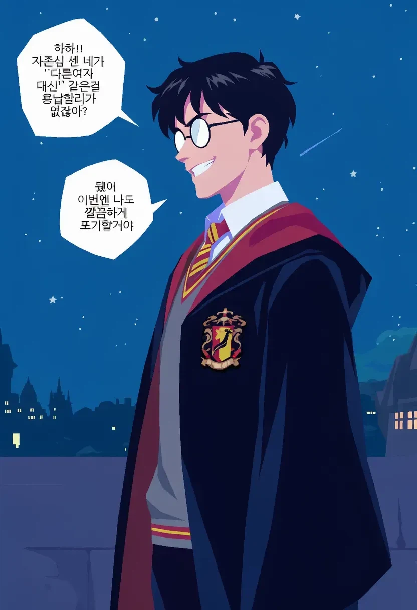 말포이양이 무도회날 해리를 방해하는 만화.manhwa · 20번째 이미지