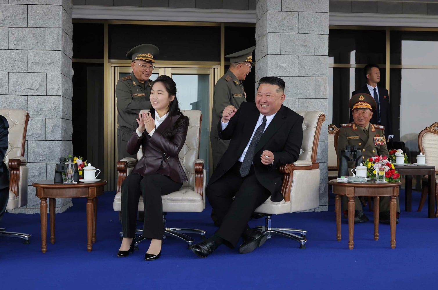 북괴, 드론과 방사포 사격시범 진행 · 2번째 이미지