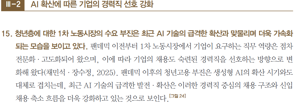 한국은행 "AI 출시 이후 청년 취업 좆됨" · 1번째 이미지