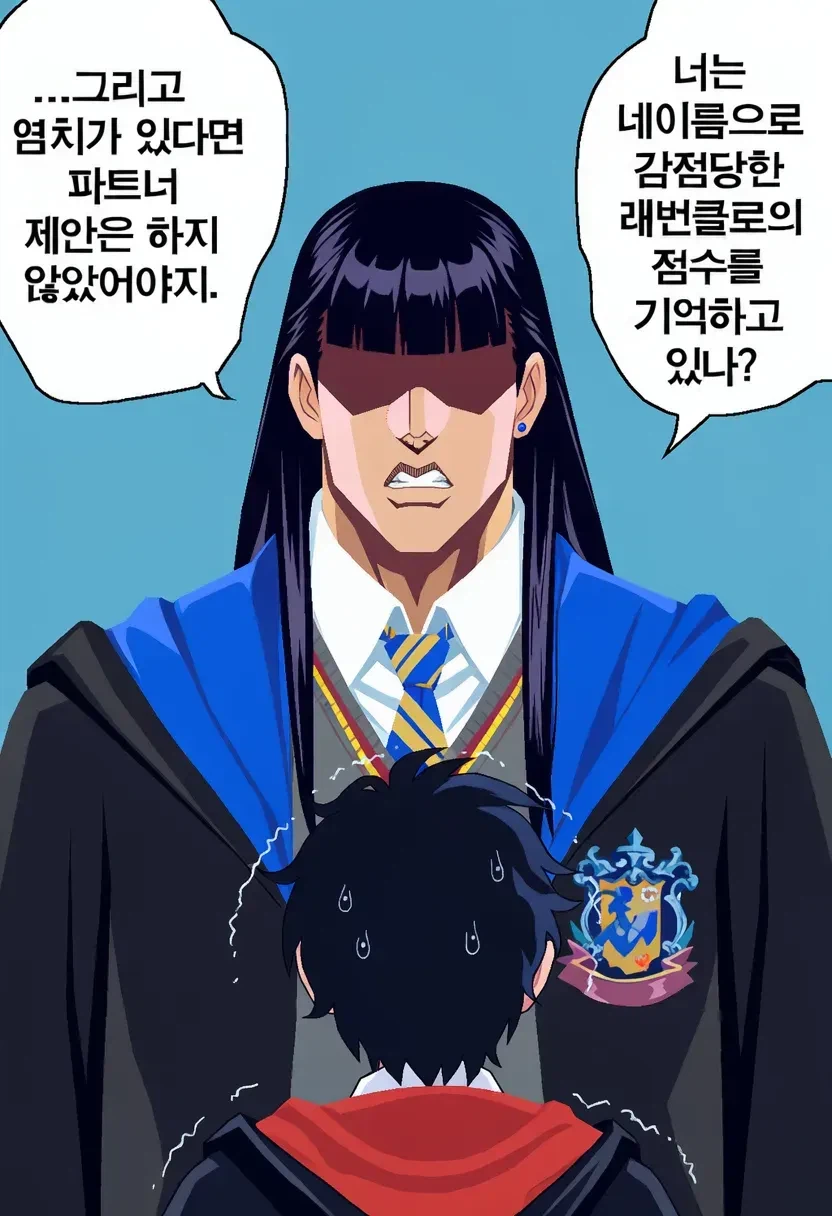 말포이양이 무도회날 해리를 방해하는 만화.manhwa · 11번째 이미지