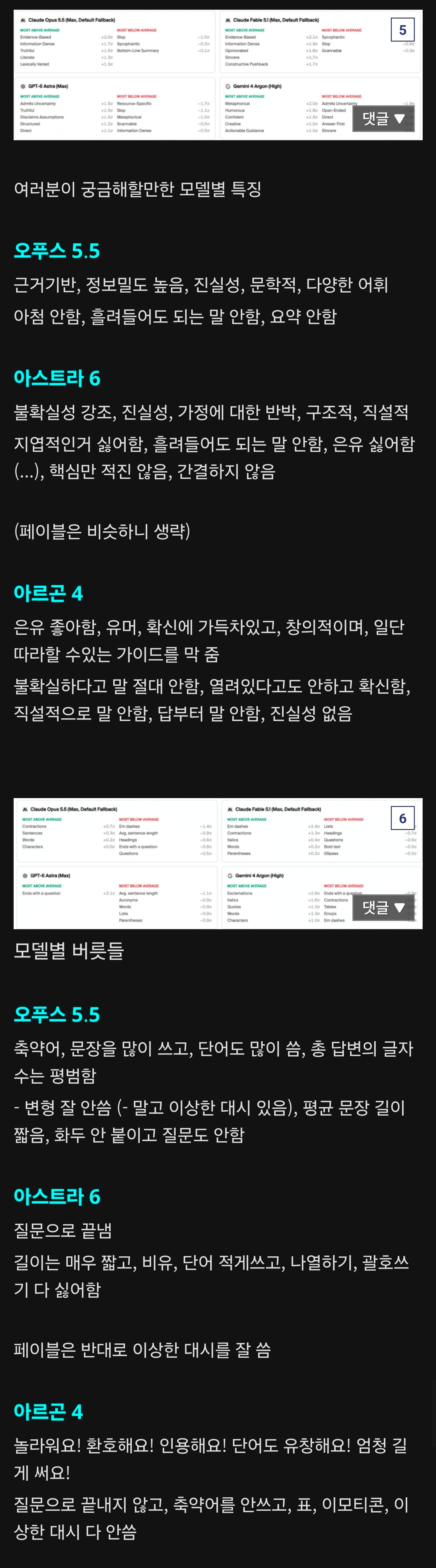 AI 마다 다르다는 '성격과 버릇' 조사결과.jpg · 3번째 이미지