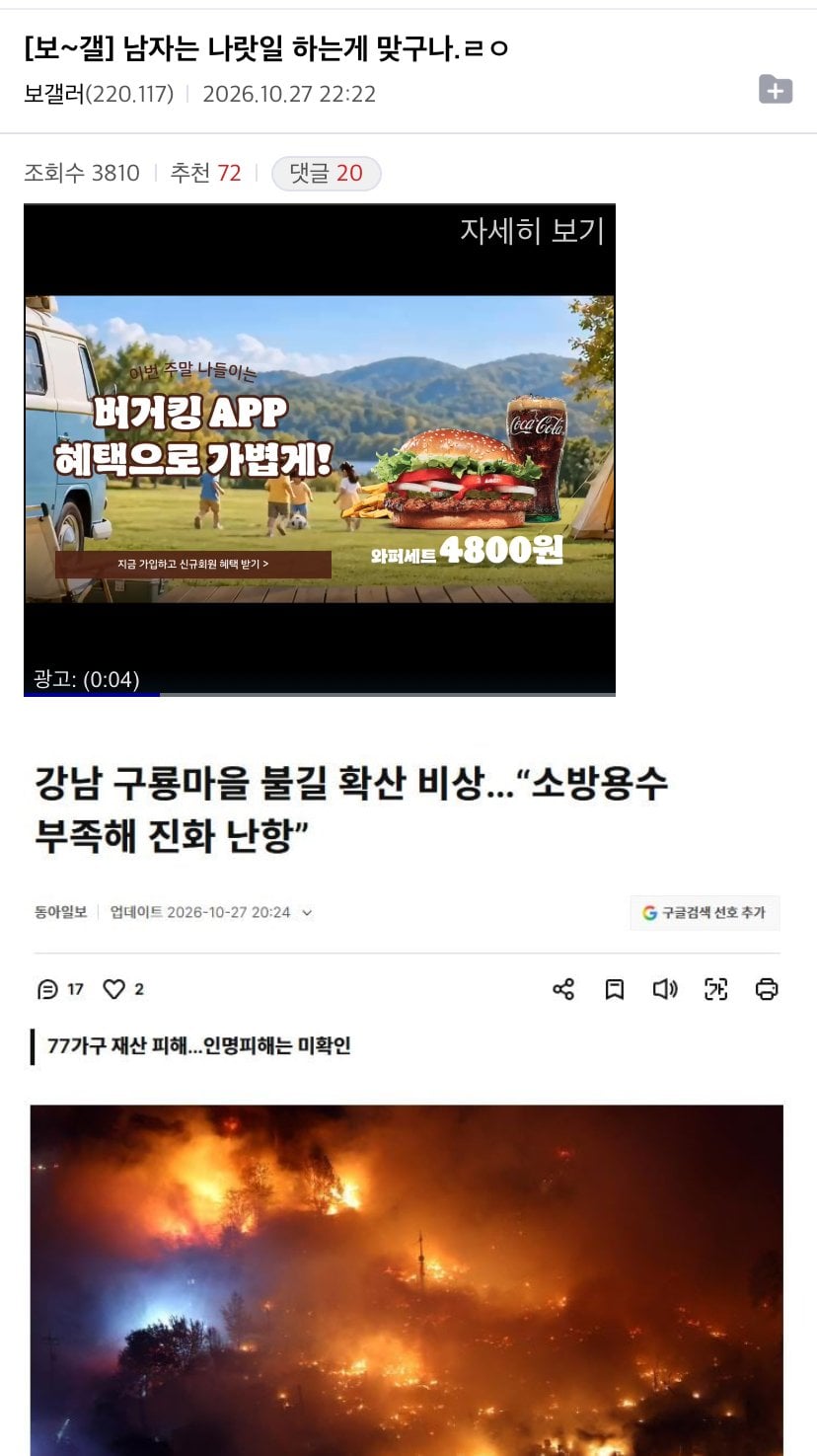 보갤러 : 남자는 나랏일 하는게 맞구나 ㄹㅇ.jpg