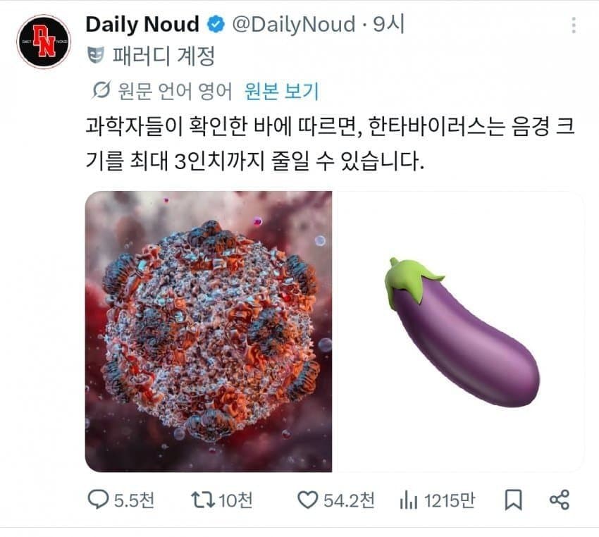 한타바이러스에 절대 걸리면 안되는 이유