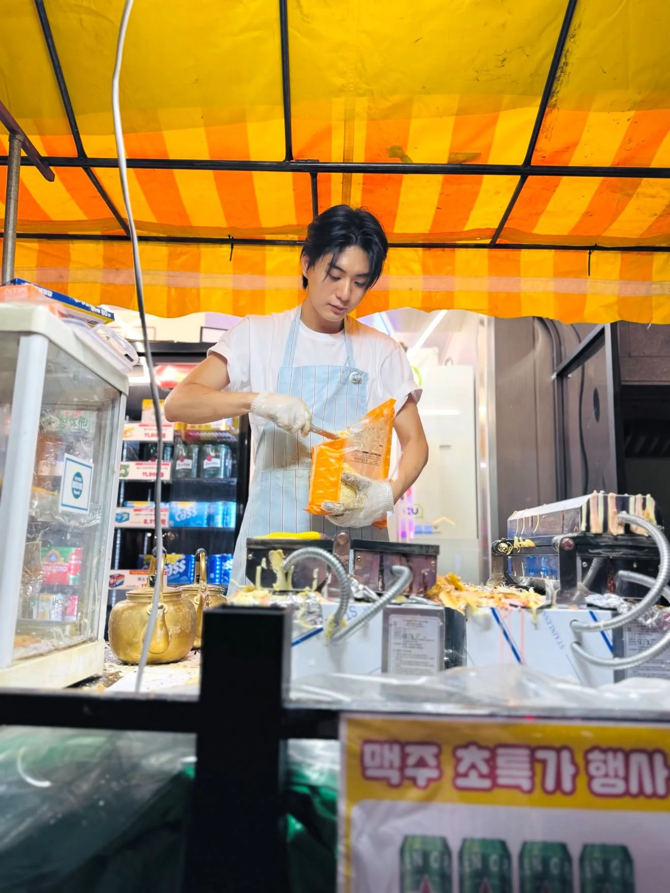 광명 차은우 닮은 붕어빵 장사 근황 · 1번째 이미지